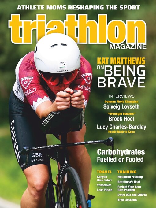 Cover image for Triathlon Magazine Canada